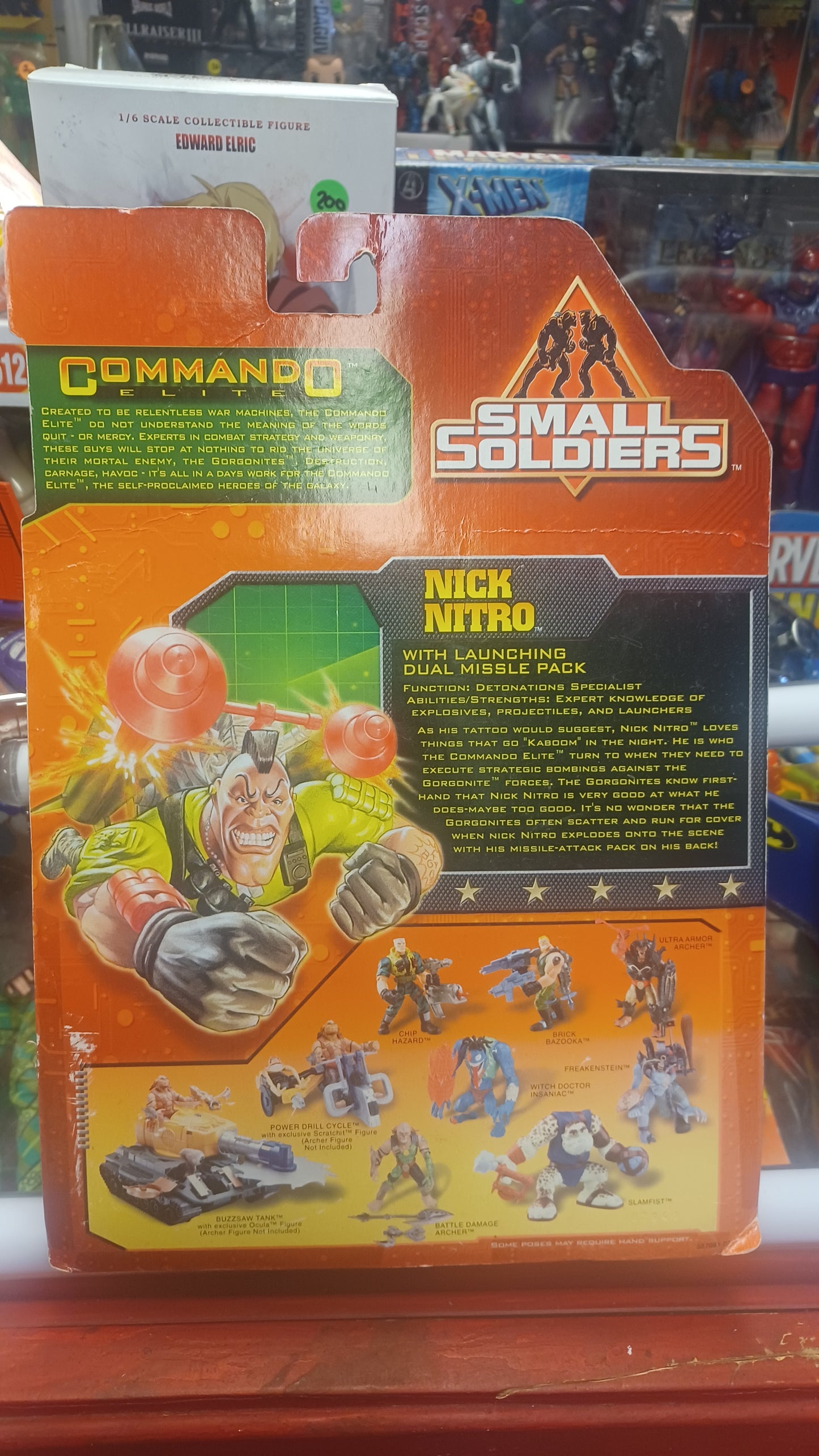 1998 small soldiers Nick Nitro